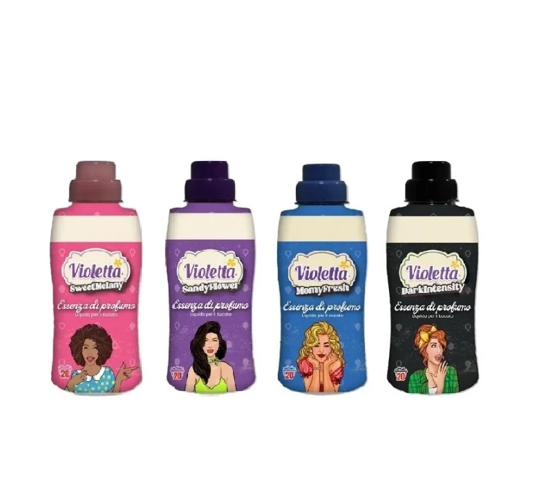 Pachet promo 4 X Parfum de rufe Violetta Sweet , Sandy ,Dark si Momy 400ml 20 spalari 